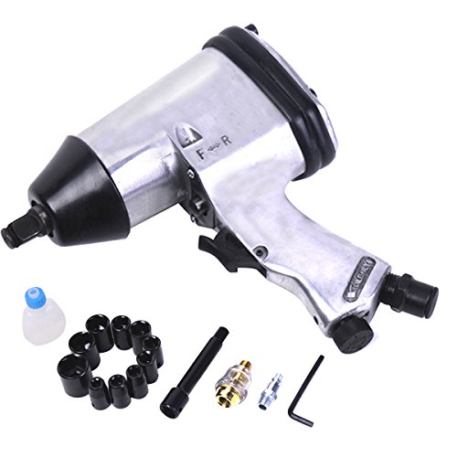 1/2" Drive Air Compressor Impact Gun Wrench w/Sockets Power Tools 230