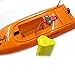 Rabing F1 High Speed RC Boat Remote Control Electric Boat-Orange (Only Works In Water)