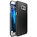 Ringke Slim Compatible with Galaxy S7 Edge Case Dazzling Slender Laser Precision Cutouts Fashionable & Classy Superior Steadfast Bolstered PC Hard Skin Cover for Galaxy S7 Edge - SF Black