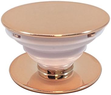 Pure Color Pop Grip Mount Socket Multi-function Phone Expanding Stands Expanding Holder for Cellphone and Tablets (rose golden)