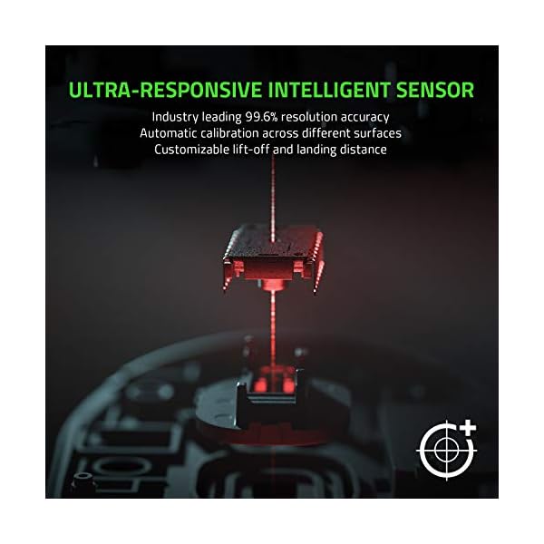 Razer-Viper-Ultimate-Wireless-Gaming-Mouse-with-Dock-Station-Gaming-Mouse-Ambidextrous-Light-and-Fast-20000-Dpi-Optical-Sensor-RGB-Chroma-Black Razer Viper Ultimate - Wireless Gaming Mouse with Dock Station (HyperSpeed Wireless Technology, Ambidextrous, Light and…