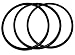 Captain O-Ring LLC - Replacement for Pentek, Pentair 350013 Lid O-Ring - Pool and Spa Pump ORing (3 Pack) primary