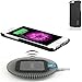 JinQiu Qi Wireless Charger Kit for iPhone 6 and iPhone 6S,Including [Anti-Slip] Qi Wireless Charging Pad Station and Qi Wireless Receiver Case (Black Dock)