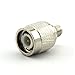 Maxmoral 1 PCS TNC Male to SMA Female Connector RF Coax Coaxial Adapter