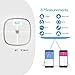 Koogeek Bluetooth WiFi Body Fat Scale with IOS and Android App Wireless Bathroom Scale for Body weight, Body Fat, Water, Muscle Mass, BMI, BMR, Bone Mass and Visceral Fat, White