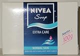 Nivea Extra Care Bar Soap, 3.5 Oz / 100 Gr (Pack of 12 Bars)