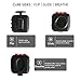 Grand Oasis Stress Release Toys Fidget Cube Prime for Adults with Botton Best Gift for Children Thanksgiving Gifts (Red Black)