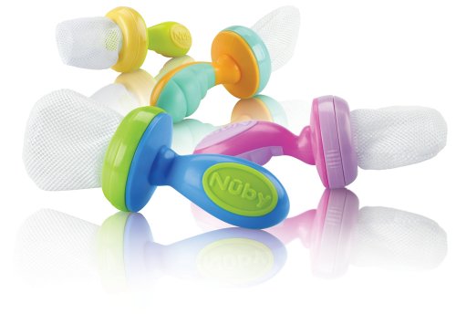 Nuby 2 Pack Nibbler Mesh Feeders Colors May Vary Buy Online In