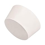 uxcell White Tapered Shaped Solid Rubber Stopper
