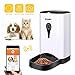 Gasky Automatic Cat Pet Smart Feeder – App Control Dog Food Dispenser with WiFi, Camera, Video, 4.5L Large Capacity,Distribution Alarms, Portion Control, Voice Recording,Timer Programmable