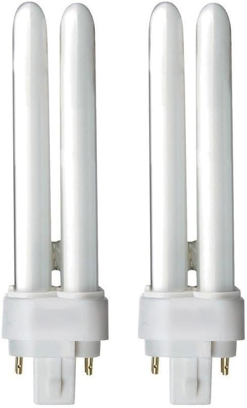 Lampwise 2X 26W 2 Pin G24d-3 PL-C Cool White 4000K Plug-in CFL
