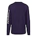 NFL Minnesota Vikings Men's OTS Slub Long Sleeve Team Name Distressed Tee, Purple, Large