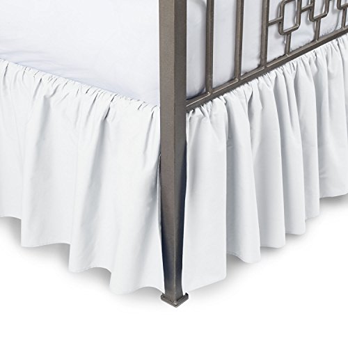Harmony Lane Ruffled Bed Skirt with Split Corners - 18 ...