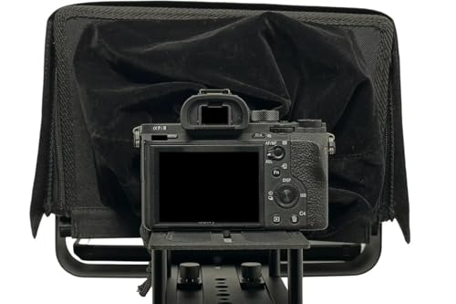 Glide Gear TMP 100 Teleprompter – DSLR, Tablet, Smartphone – 12