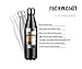 Insulated Water Bottle, 17oz(500ml) DoerDo Double Wall Vacuum Stainless Steel Bottle With A FREE Gift of Cleaning Brush For Outdoor Sports, Cola Shape Keep Cold Or Hot, Multi Color (Brown)