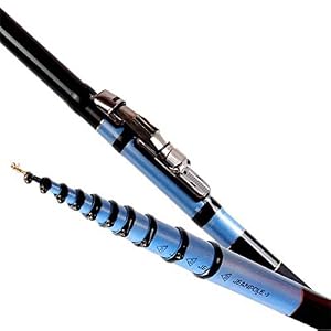 Hayandy Carbontelescopic Canne à Pêche Canne à Pêche Lumière Avant Position Spinning Poisson Pôle Mer Rod Telescop-6.3m…