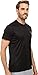 adidas Men's Essentials Tech Tee, Black/Black/Vista Grey, Small