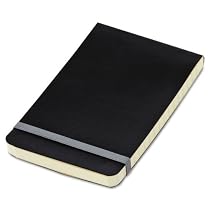 TOPS Idea Collective Softcover Journal, Wide Rule, Cream Paper, 5.5 x 3.5 Inches, 192 Pages, Black Cover (56885)
