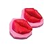 Efivs Arts 2 Lips Jelly Pudding Candy Making Silicone Mold Cake Decoration Mould Fondant Chocolate Small Pastry Tool for Valentine's Day gifts