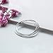 Merdia 925 Sterling Silver Bangle Bracelet Stackable Bangles for Women