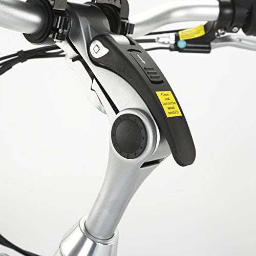 Onway 28 Inch 7 Speed Women City Electric Bike with Pedal Assist, 36V 250W Motor 10.4Ah Sanyo Lithium Battery, 5-Level Assist Electric Bicycle