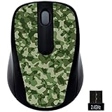 Gear Head Wireless Optical Nano Mouse, Camouflage (MP2120CMO)
