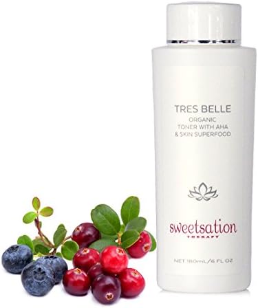 Skin QR Organics Tres Belle Organic Brightening Toner with AHA & Skin Superfood
