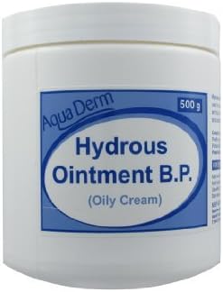 Rxfarma-AquaDerm 500g Hydrous Ointment Oily Cream BP Tub - by Rxfarma-AquaDerm