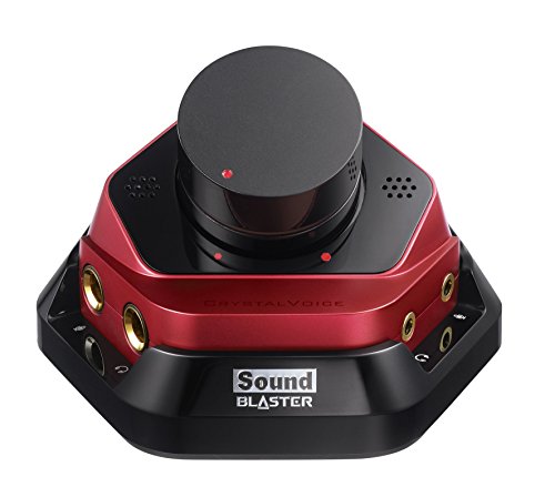 Creative Sound Blaster Zx PCIe Gaming Sound Card with High Performance Headphone Amp and Desktop Audio Control Module (Certified Refurbished)