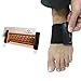 TheraFlow Plantar Fasciitis Foot Arch Support Compression Sleeves & Foot Massager Roller - Insert Under Socks & Shoes - Pain Relief for High Arches & Flat Feet - Pair of Braces + 1 Foot Roller