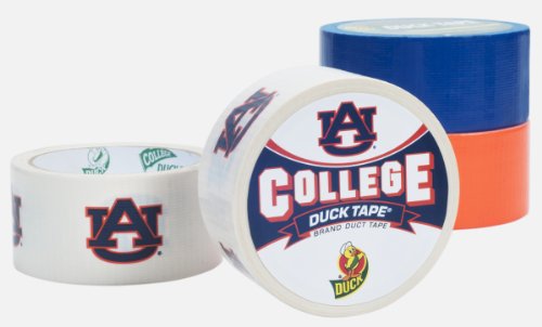 Duck Brand 240262 Auburn University College Logo Duct Tape, 1.88-Inch by 10 Yards, Single Roll