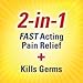 Lanacane First Aid Spray- 2-in-1 Pain Relief and Antiseptic Spray for Fast-Acting Relief from Insect Bites, Cuts, Scrapes, and Burns, Cools and Soothes Instantly, with Benzocaine, 3.5 oz (Pack of 1)