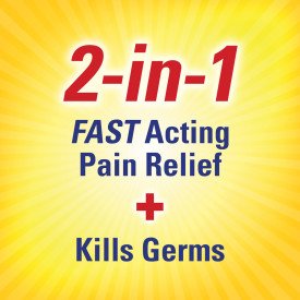 Lanacane First Aid Spray- 2-in-1 Pain Relief and Antiseptic Spray for Fast-Acting Relief from Insect Bites, Cuts, Scrapes, and Burns, Cools and Soothes Instantly, with Benzocaine, 3.5 oz (Pack of 1)