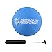 Get Out! Rubber Play Ball – 2 Pack Rubber Kickball 10 Inch w/ Hand Pump Inflator, Playground Balls for Kids