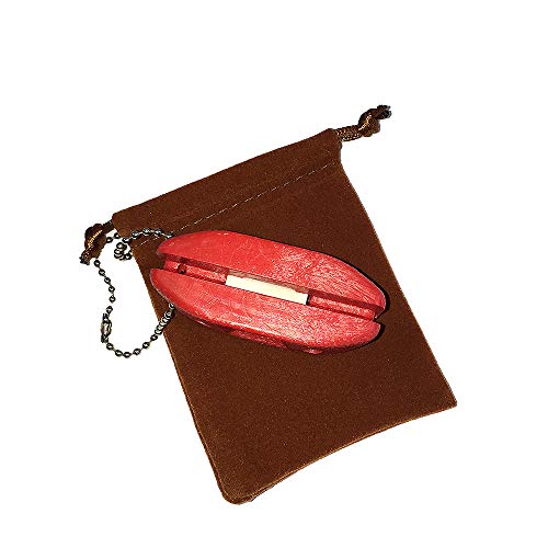 TOOGOO Ice Knife Sharpener Pattern Knife Ball Knife Skate Sharpener Adjustable Edge Diamond Sharpener Red