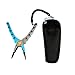 Sportsun Professional Grade Fishing Pliers, Aluminum Fishing Pliers, Saltwater Sheath Braid Cutter Fish Tool Holder with Lanyard
