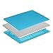 MOSISO MacBook Pro 13 Case 2018 2017 2016 Release A1989/A1706/A1708, Plastic Hard Shell Cover with Screen Protector Compatible Newest MacBook Pro 13 Inch with/Without Touch Bar, Aqua Blue
