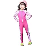 MAIBU Kids UPF 50+ Sunsuit Long Sleeve Swimwear One-piece Bodysuit Swimsuit Age 3-9years