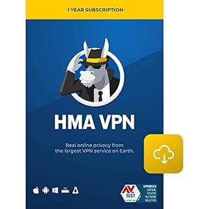 HMA VPN For Business | Win, Mac, iOS, Android, Linux, Routers | 20 Devices/Connections, 1 Year [Download]