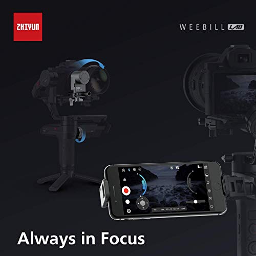 Zhiyun WEEBILL LAB Master Package 3-Axis Gimbal Stabilizer for Sony Canon Nikon DSLR SLR mirrorless Camera 3KG Payload,Versatile Structure,ViaTouch Control System,Latch Design - Thumbnail 5
