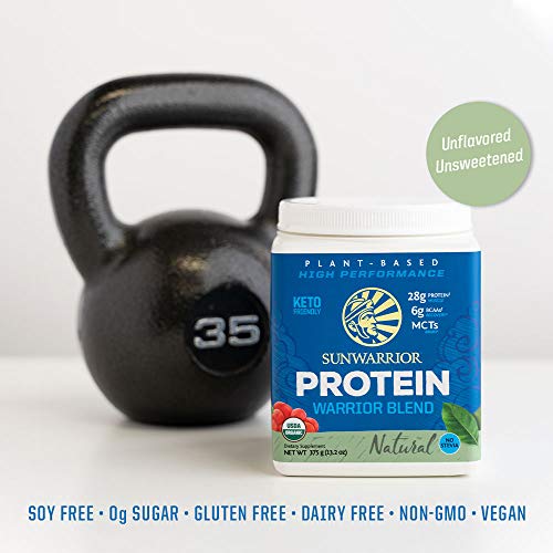 Vegan Protein Powder with BCAA Raw Keto Protein Shake Gluten Free Non