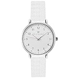 Wristology Olivia Mini Silver Womens Watch - White