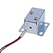 Whitelotous Mini Electric Lock Smart Electromagnetic Lock for Door Cabinet Drawer DC 6V/12V