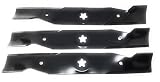 Husqvarna 532180054 Hi Lift Blades, Pack of 3