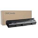 OMCreate New Laptop Battery for Dell XPS M1330 , Dell Inspiron 13 / 1318, fits P/N PU556 NT349 - 12 Months Warranty [Li-ion 6-Cell]