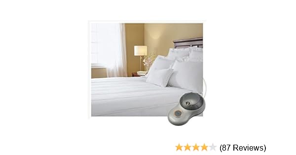 Amazon Com Sunbeam Heated Mattress Pad King Size Home Kitchen
