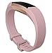 Fitbit FB163ABPKS Alta HR Classic Accessory Band, Small-Light Pink