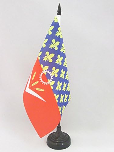 AZ FLAG French Department of Seine-Saint-Denis Table Flag 5'' x 8''