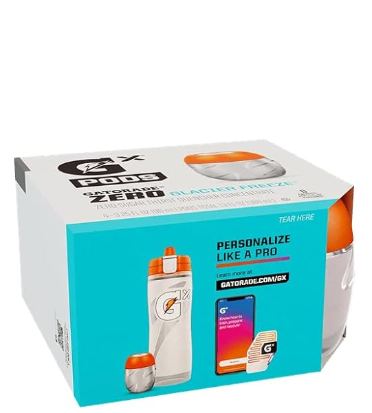 GATORADE ZERO GLACIER FREEZE POD (38ML, 4-PACK)