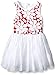 Marmellata Girls' Red and Tutu Dress